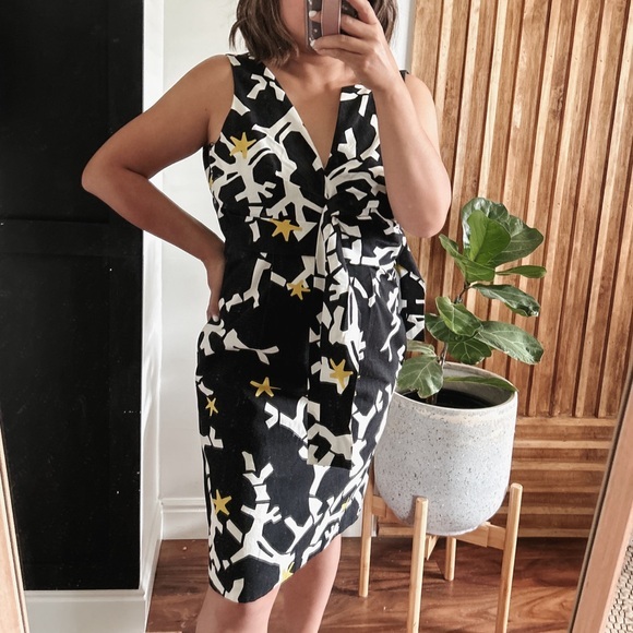 Gucci Resort A line Seahorse Print Dress. Size 4 / 40